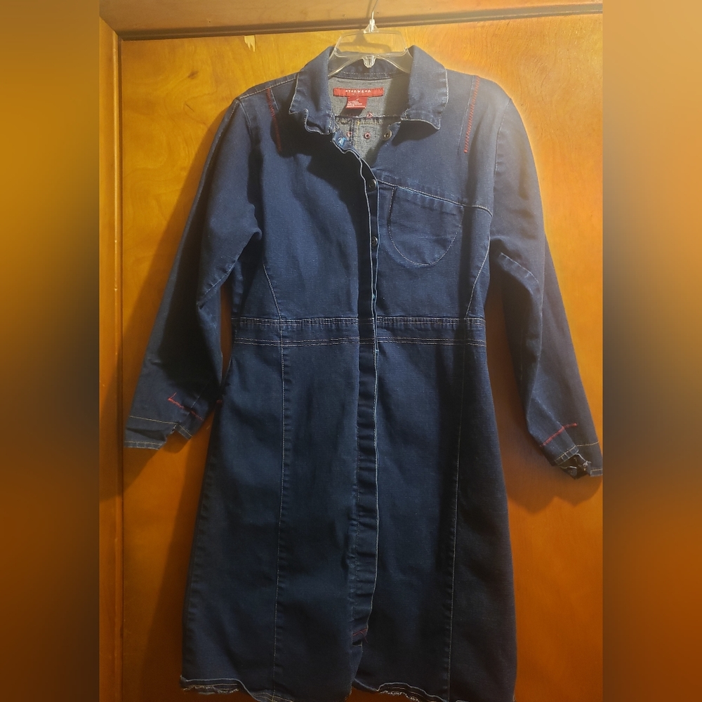 Demin Shirt Dress